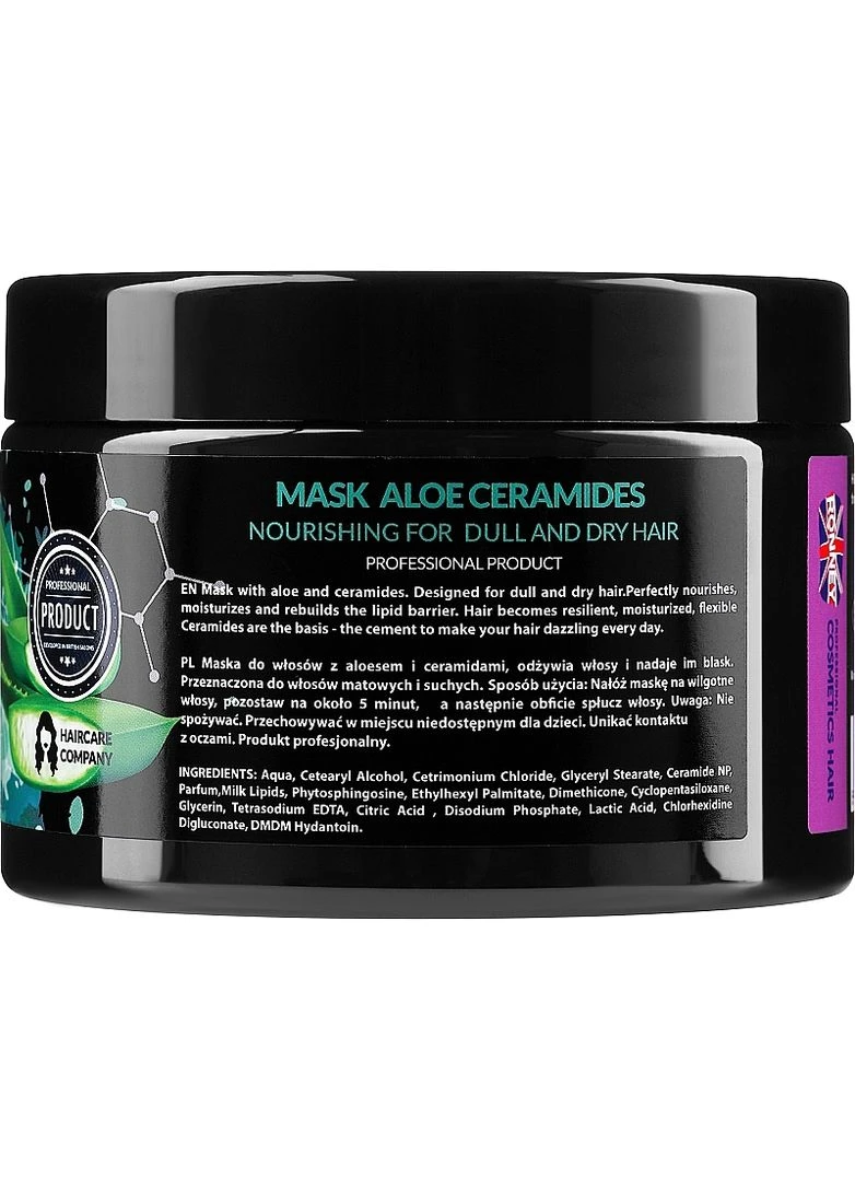 Маска для сухих и тусклых волос Aloe Ceramides Mask Nourishing 1000ml (2-961058) RONNEY (376137220)