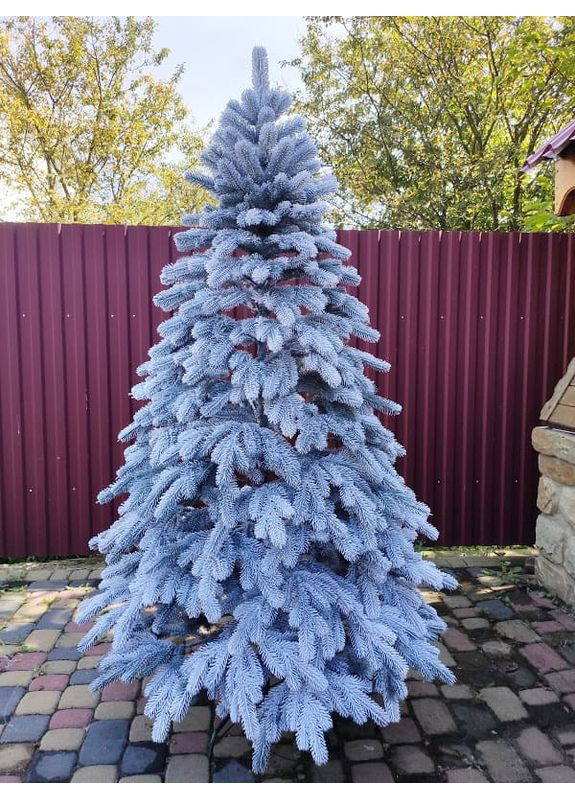 Литая искусственная елка Елитная Премиум 2.3 м зеленая со штучным снегом 7147 Botanica (360880289)