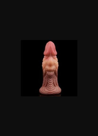 Фалоімітатор подвійної щільності- Dual-Layered Silicone Plug 7" Brown Drive Lovetoy (322185686)