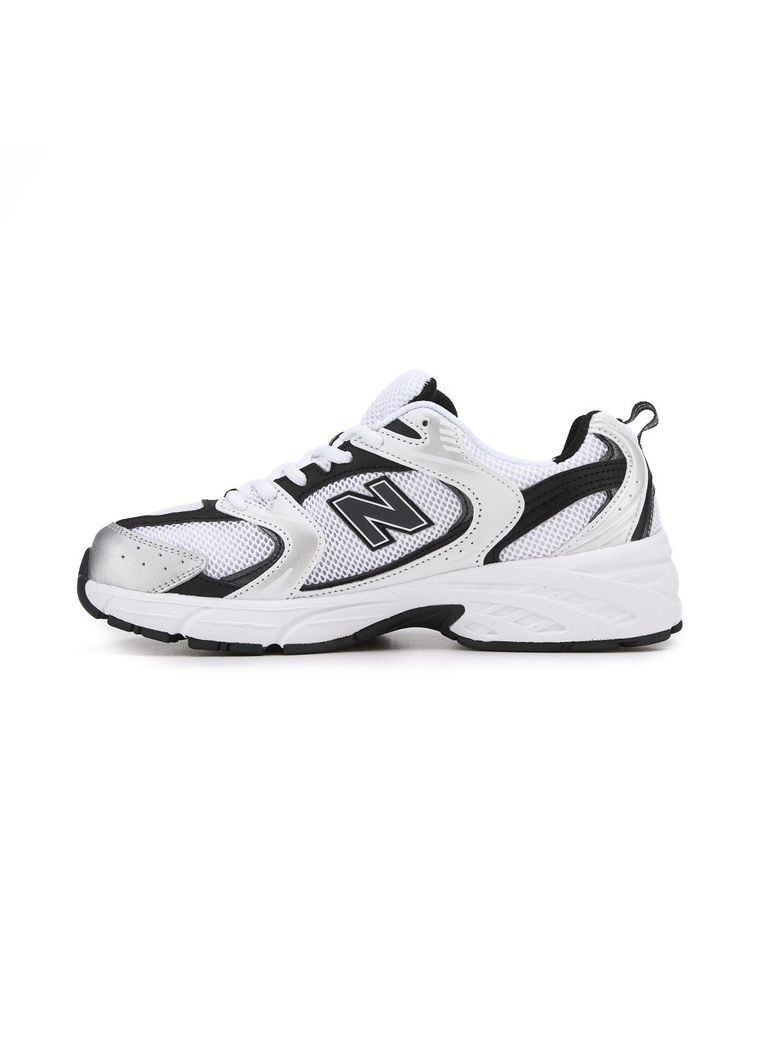 КРОСІВКИ ЖІНОЧІ NEW BALANCE 530 WHITE BLACK 2.0 НЬЮ БЕЛАНС 530 No Brand чорні демісезони (367169459)