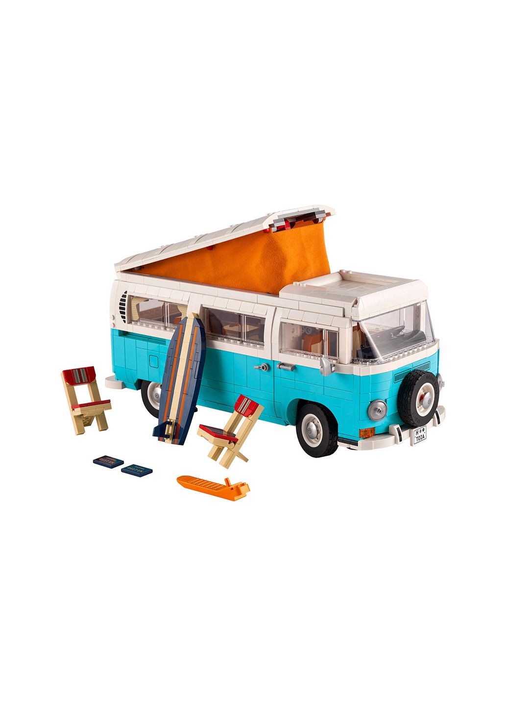 Creator Expert Фургон Volkswagen T2 2207 деталей (10279) Lego (304055562)