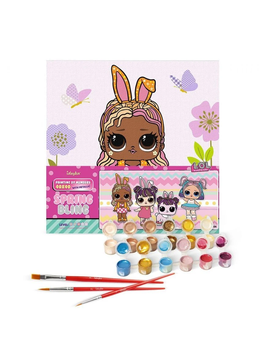 Картина за номерами "L. O. L. Surprise! Spring Bling BossBunny" 40х40 см (Термін доставки до 10-ти днів!) Ідейка (388224937)