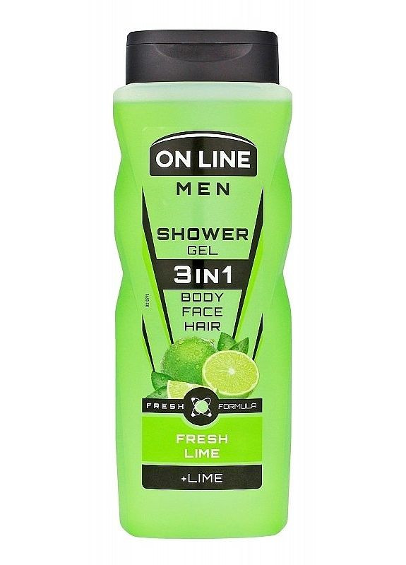 Гель для душа 3в1 Men Fresh Lime Shower Gel 400ml (2-942178) On Line (369794087)