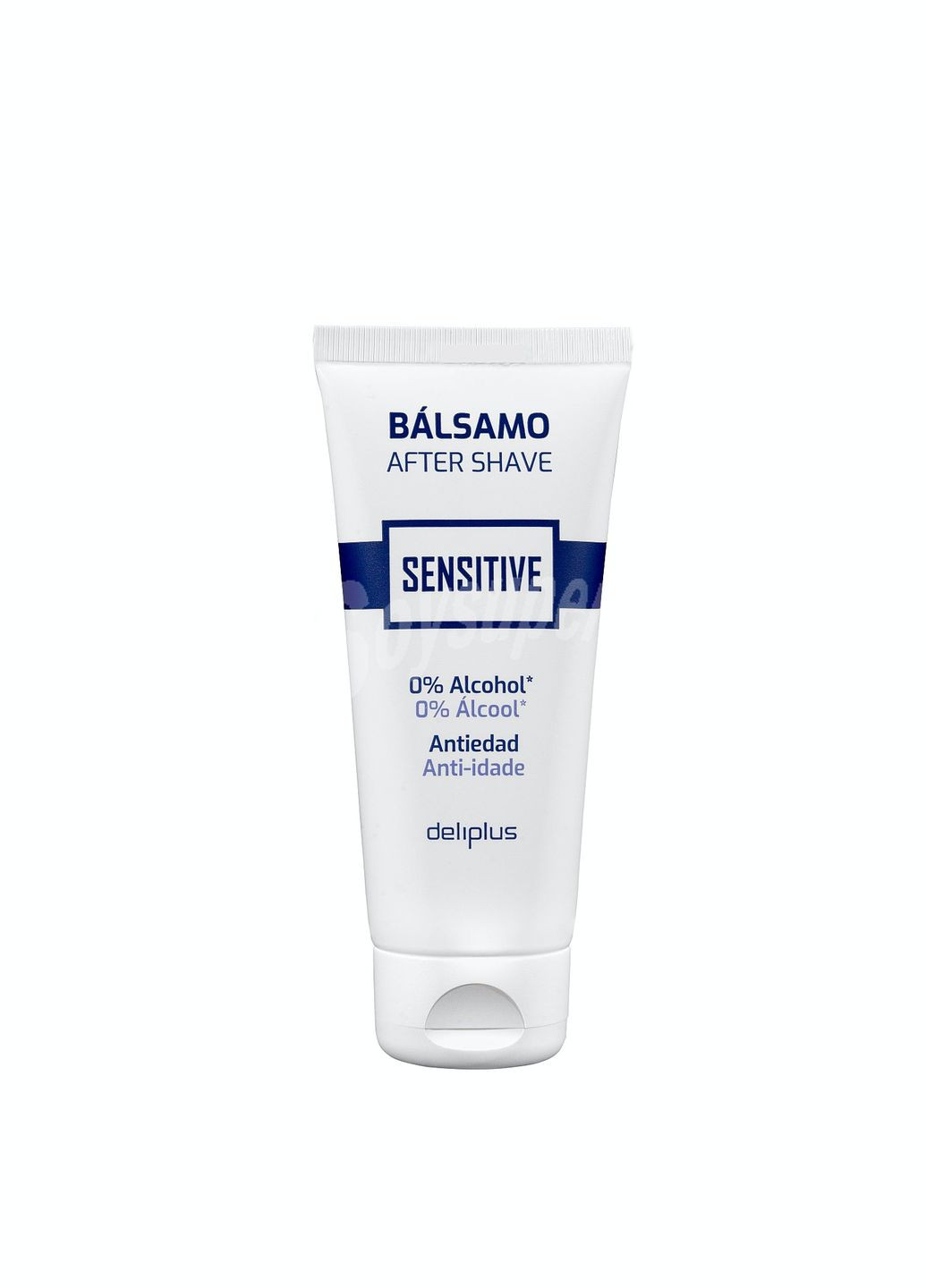 Бальзам після гоління для чутливої шкіри Sensitive after shave balm 0% спирту з парфумерією 100 мл Deliplus (294207148)