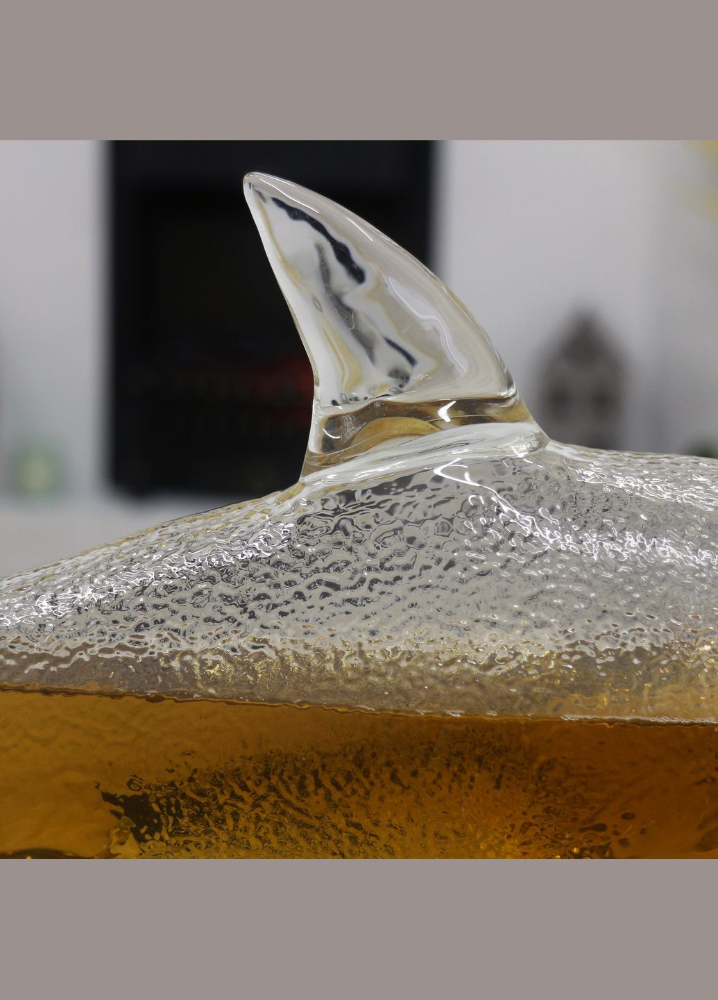 Декантер "Акула бизнеса" набор графин и 2 стакана для виски (GP241208) Гранд Презент (302254514)