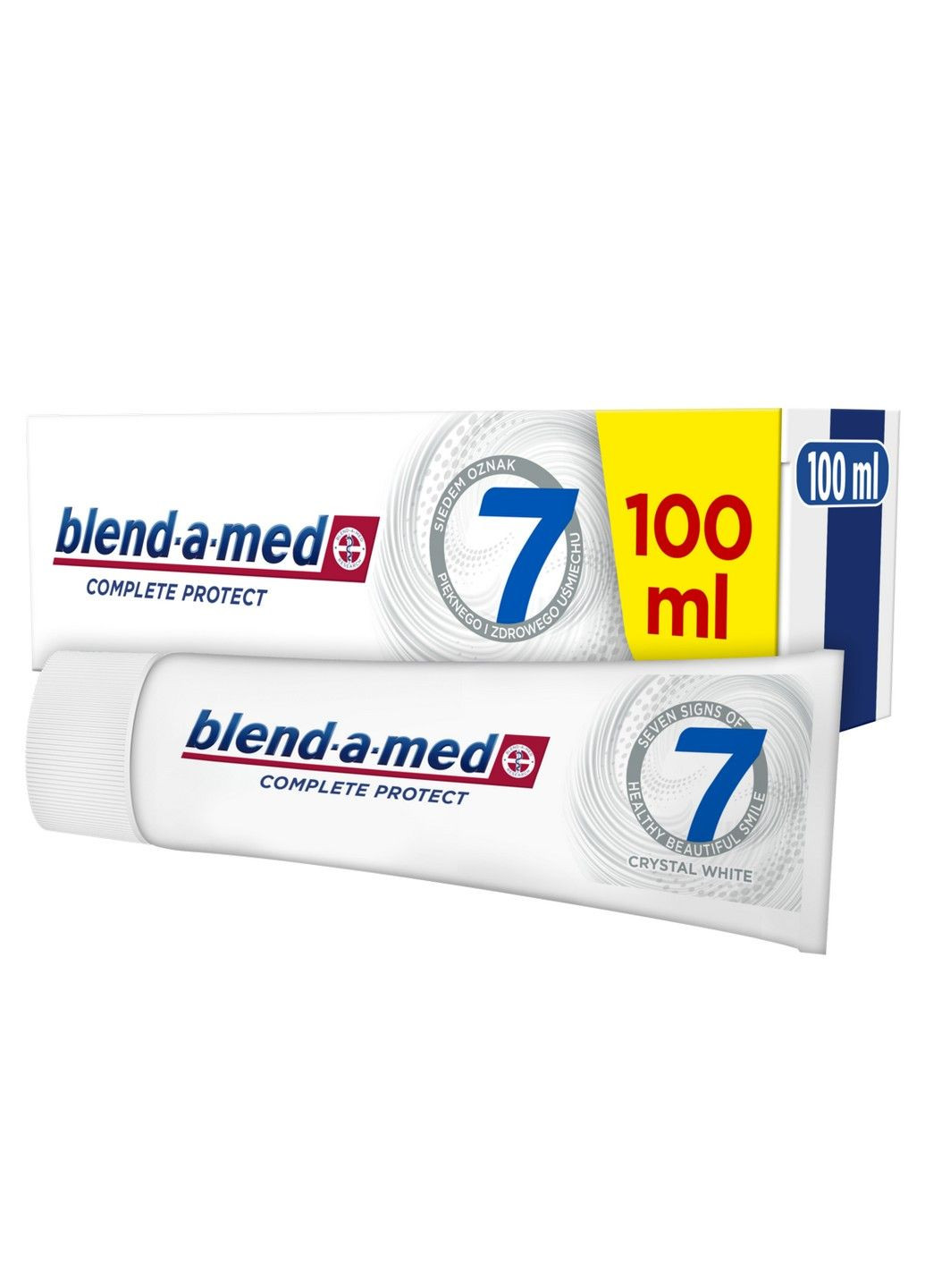 Зубна паста Complete Protect 7 Кришталева білизна, 100 мл Blend-a-Med (304558962)