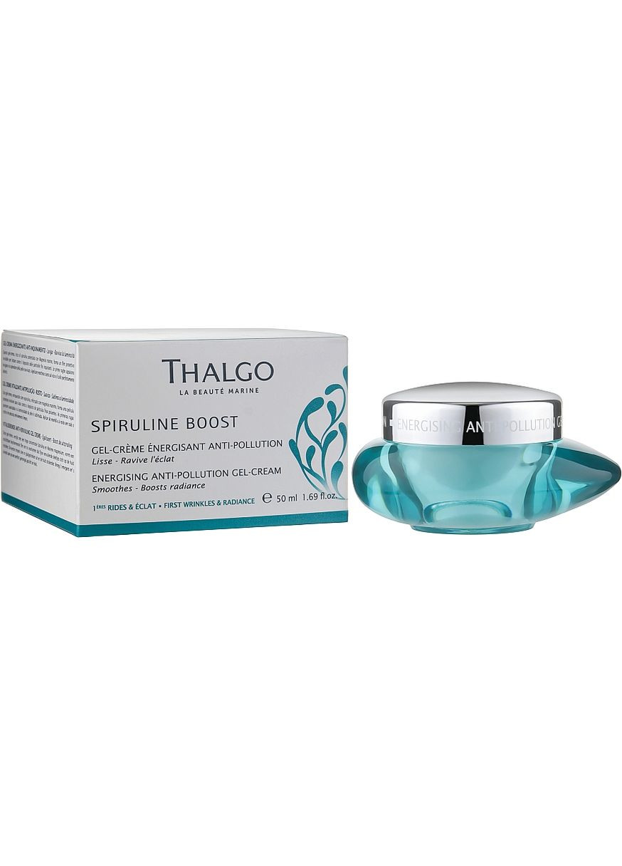 Энергезирующий гель-крем - Energising Anti-Pollution Gel-Cream Spiruline Boost 50ml (839625-32146) Thalgo (368657200)