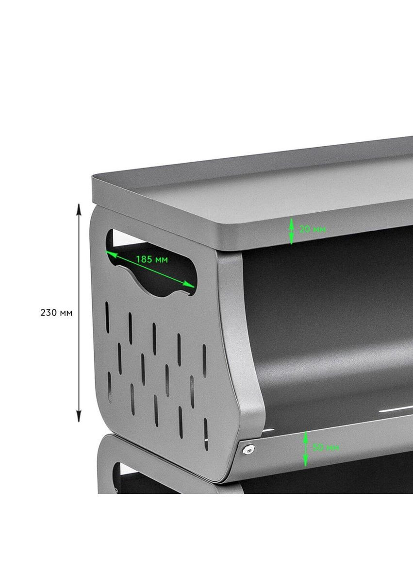 Стеллаж универсальный для хранения четырехъярусный 60*30*100см SW-00002260 Sticker Wall (339776055)