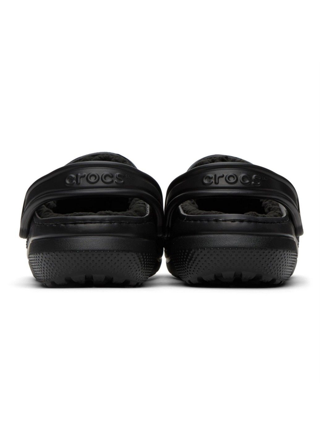 Кроксы теплые на меху белые Clog White Crocs Classic Lined (307363867)