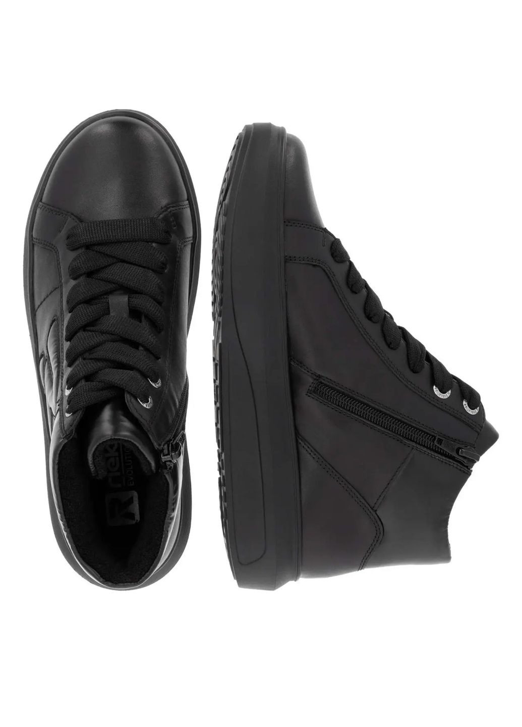 Черевики (р) Шкіра/Екошкіра 0-1-1-W-1270-00 Rieker (328835965)