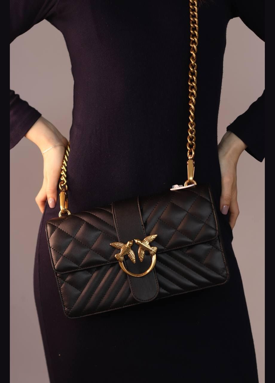 Женская сумка Pinko Love Classic Icon V Quilt black, женская сумка, Пинко черного цвета No Brand (307925627)