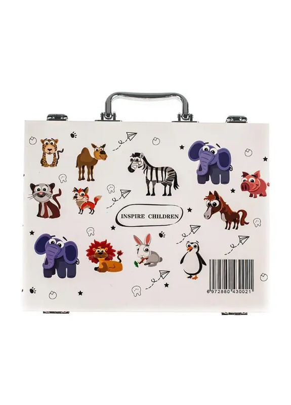 Набір для творчості в алюмінієвій валізі 001 68 предметів для малювання No Brand (354226793)