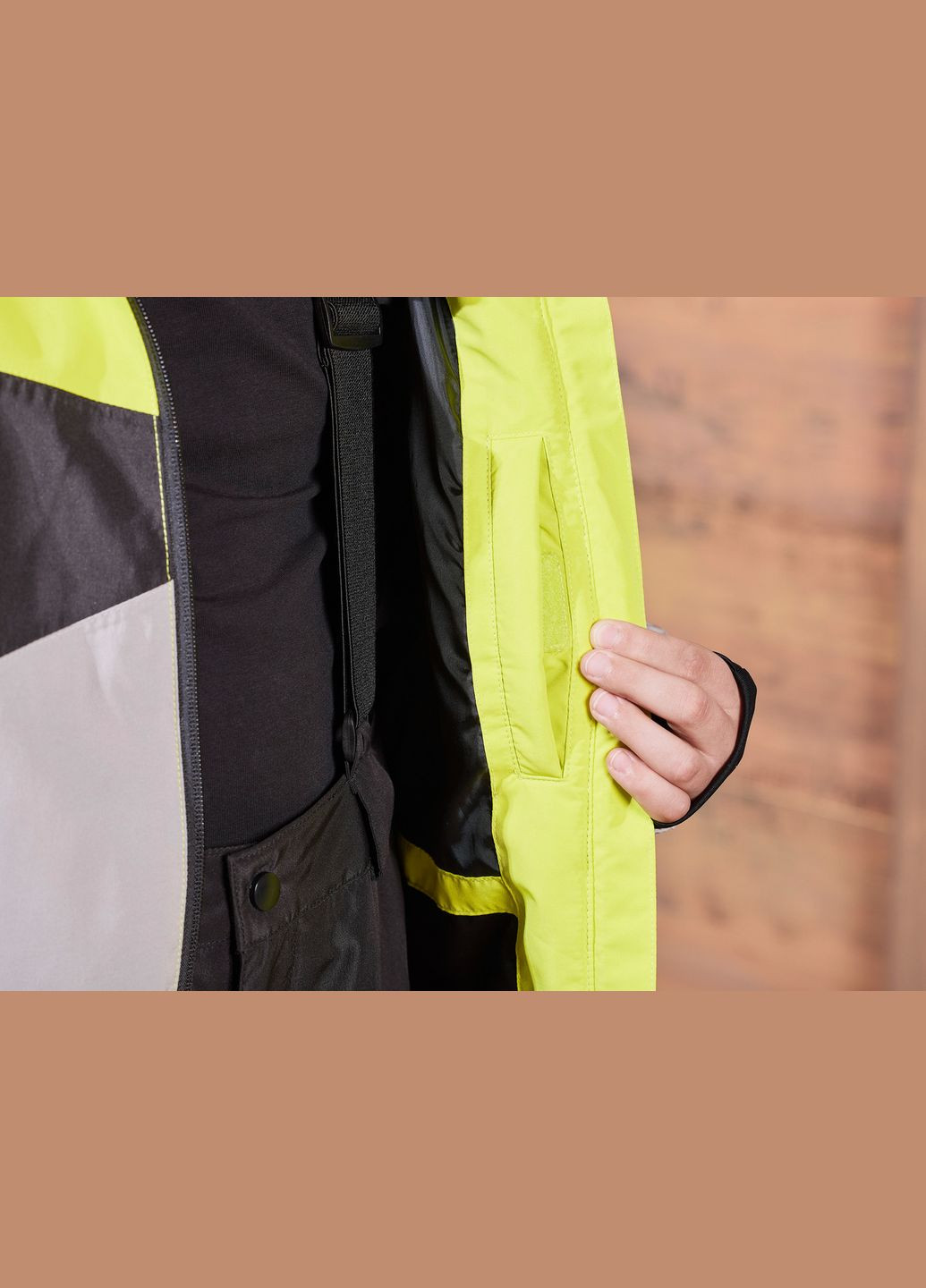 Комбінована демісезонна термо-куртка мембранна (3000мм) для хлопчика thermolite® ecomade 427309 різнобарвний Crivit