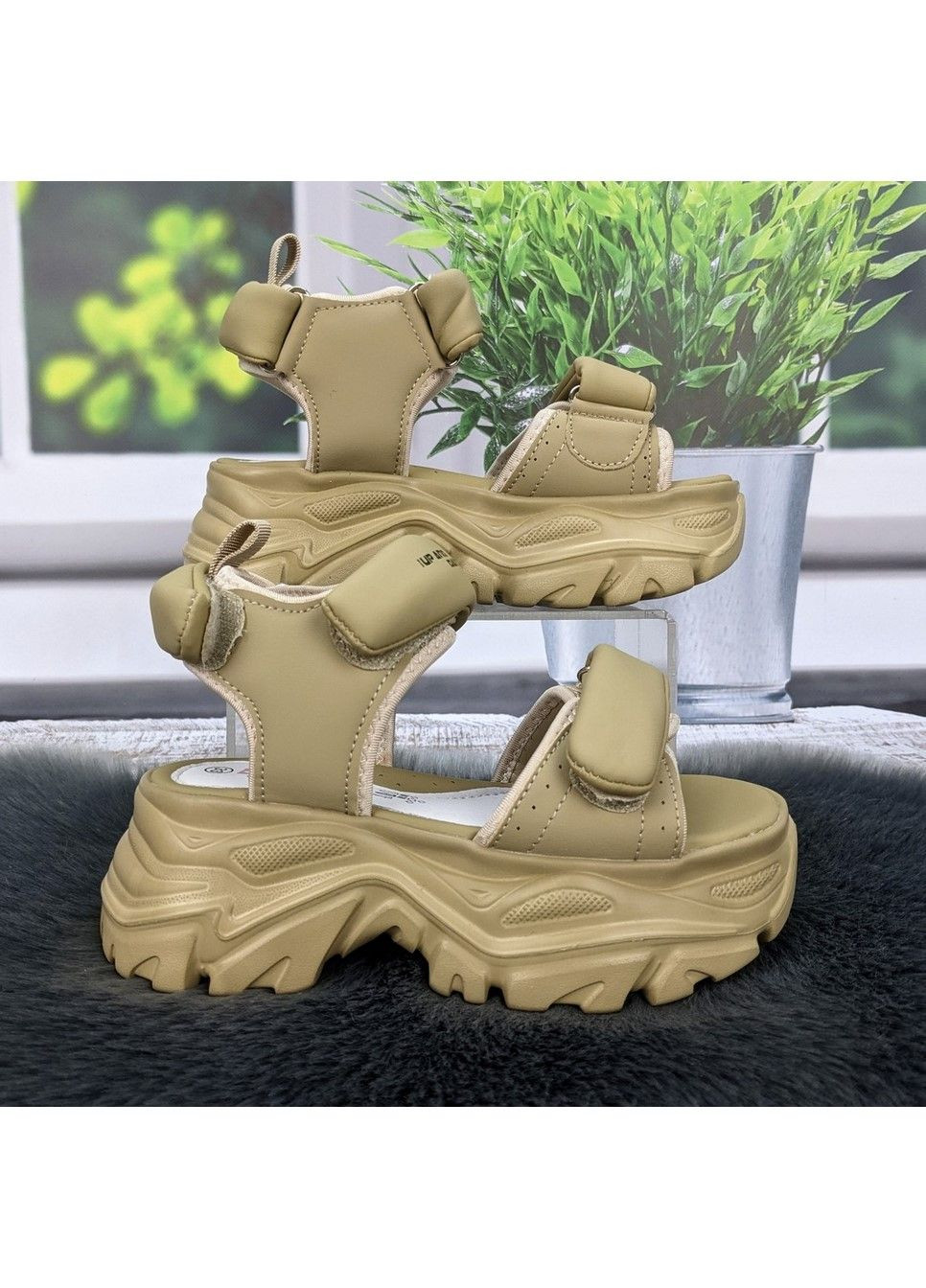 Кофейные босоножки сандалии детские для девочки Jong Golf