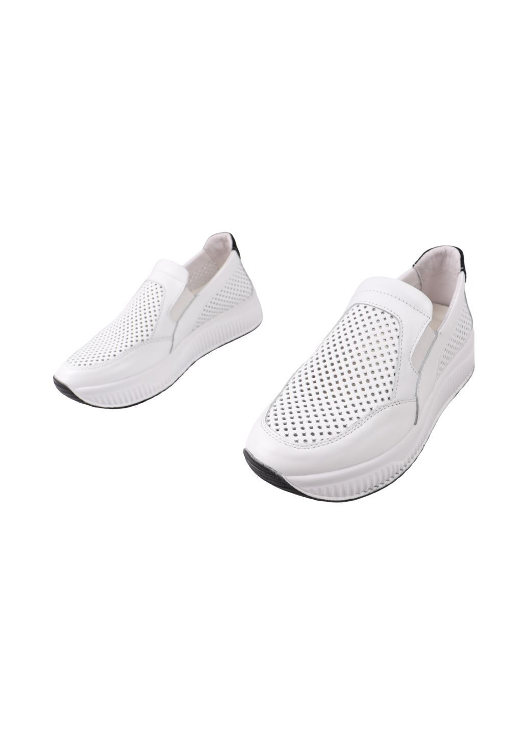 Кросівки жіночі білі натуральна шкіра Visazh 228-25LTSP білі (331611677)