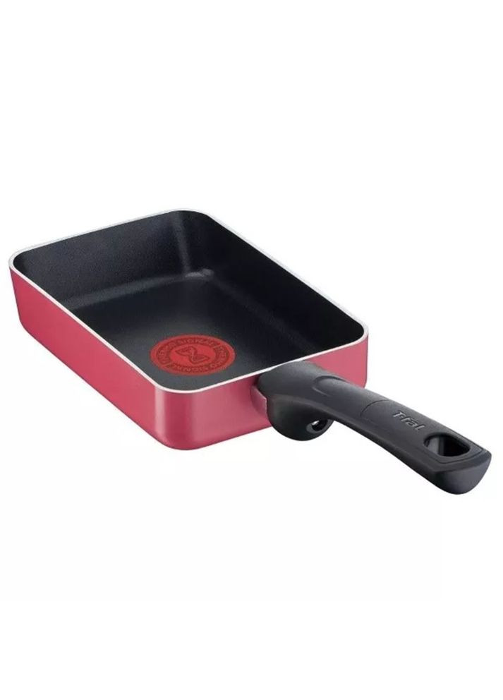 Тамагояки від з титановим антипригарним покриттям, для японського омлету 18x12 см. червона Tefal (360654690)