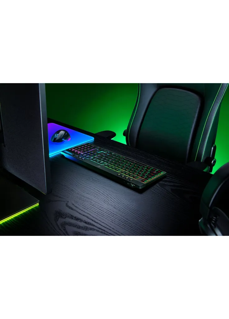 Клавиатура BlackWidow V4 Low-Profile Wireless/Bluetooth/USB Orange switch UA Black (RZ03-05270800-R3M1) Razer BlackWidow V4 Low-Profile Wireless/Bluetooth/USB O (406859254)
