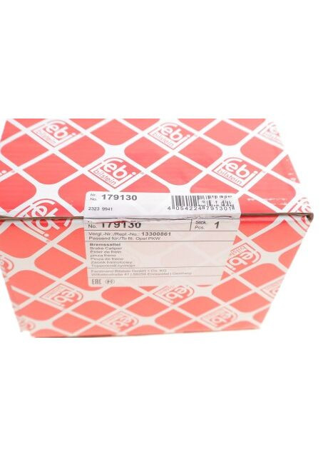 Супорт гальмівний (задній) (L) Chevrolet Cruze/Opel Astra J 09 179130 UA63 Febi Bilstein (345753658)