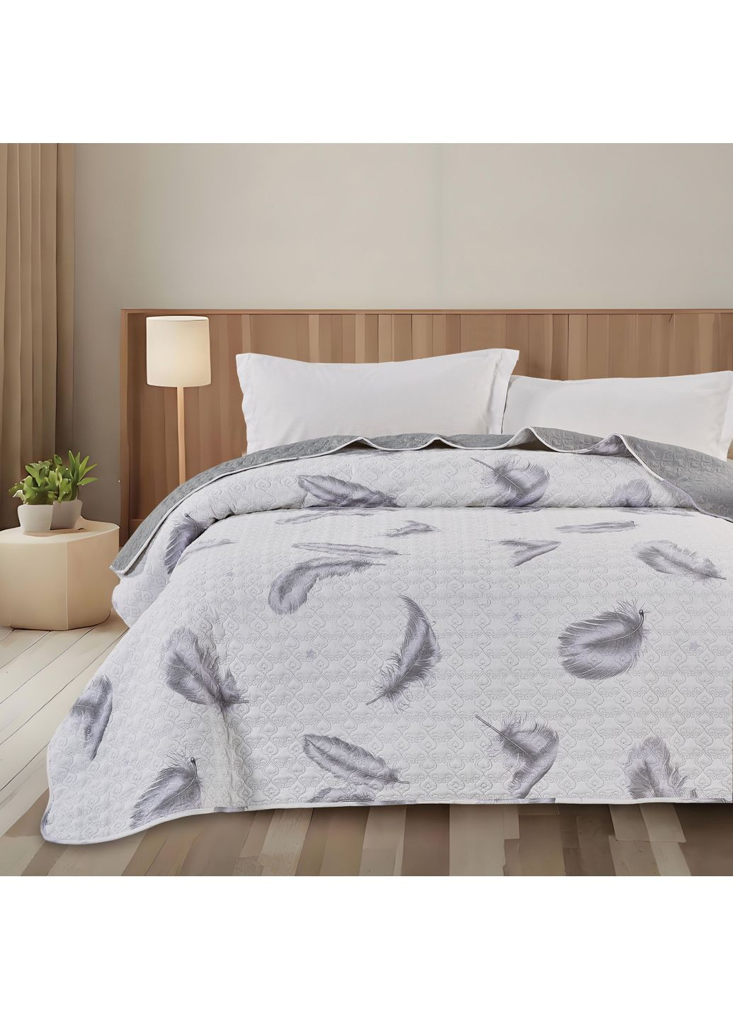 Покривало стьобане 160х220 см (С-0072 Sn) Bliss (370640325)