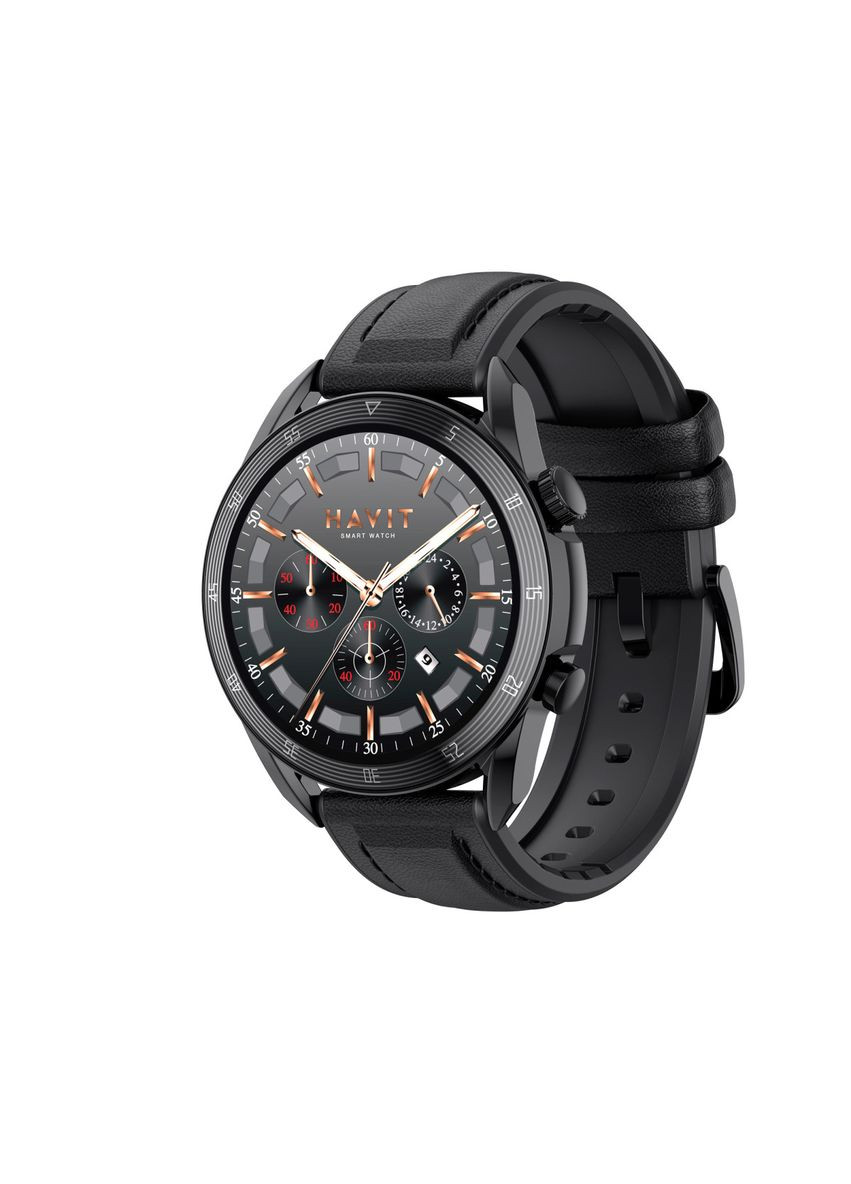 Смарт часы HV-M9030 PRO IP68 Bluetooth Call Black Havit (363970185)