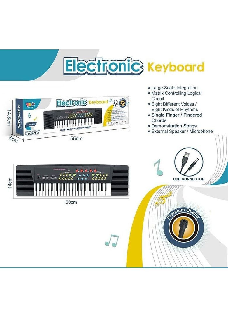 Іграшка синтезатор Q337 shop (6976717290352) No Brand (369548385)