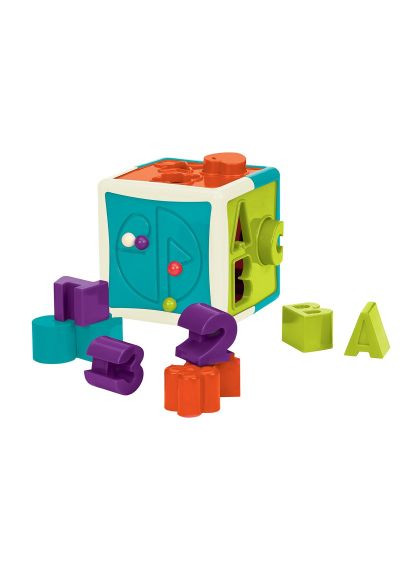 Развивающая игрушка сортер - Умный куб (BT4577Z) Battat сортер - Розумний куб (366520299)