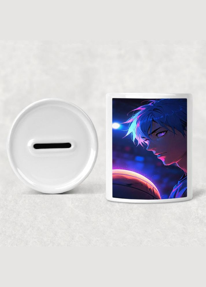 Копилка для денег Аниме Баскетбол Короко #0010 белая керамическая No Brand (315046130)