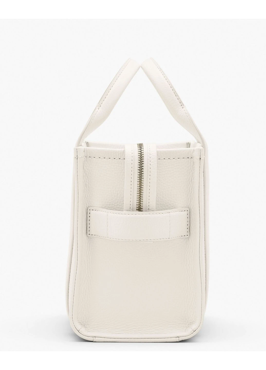 Сумка The Leather Small Tote Bag Beige H009L01SP21-COTTON-SILVER-64209 Marc Jacobs (398014603)