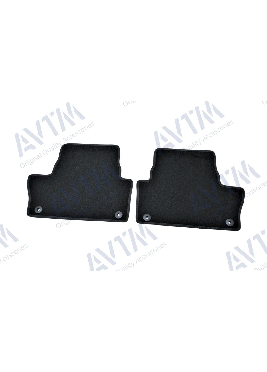 Ворсові килимки в салон для Volvo (2008-)/Вольво /Чорні 5шт Beltex XC60 (360618802)