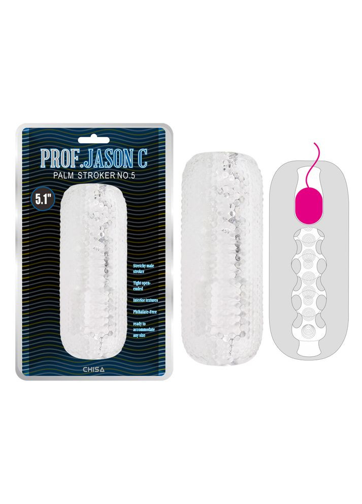 Ch38290 Мастурбатор гель Prof.Jason C Palm Stroker No.5 Clear Chisa (303893477)