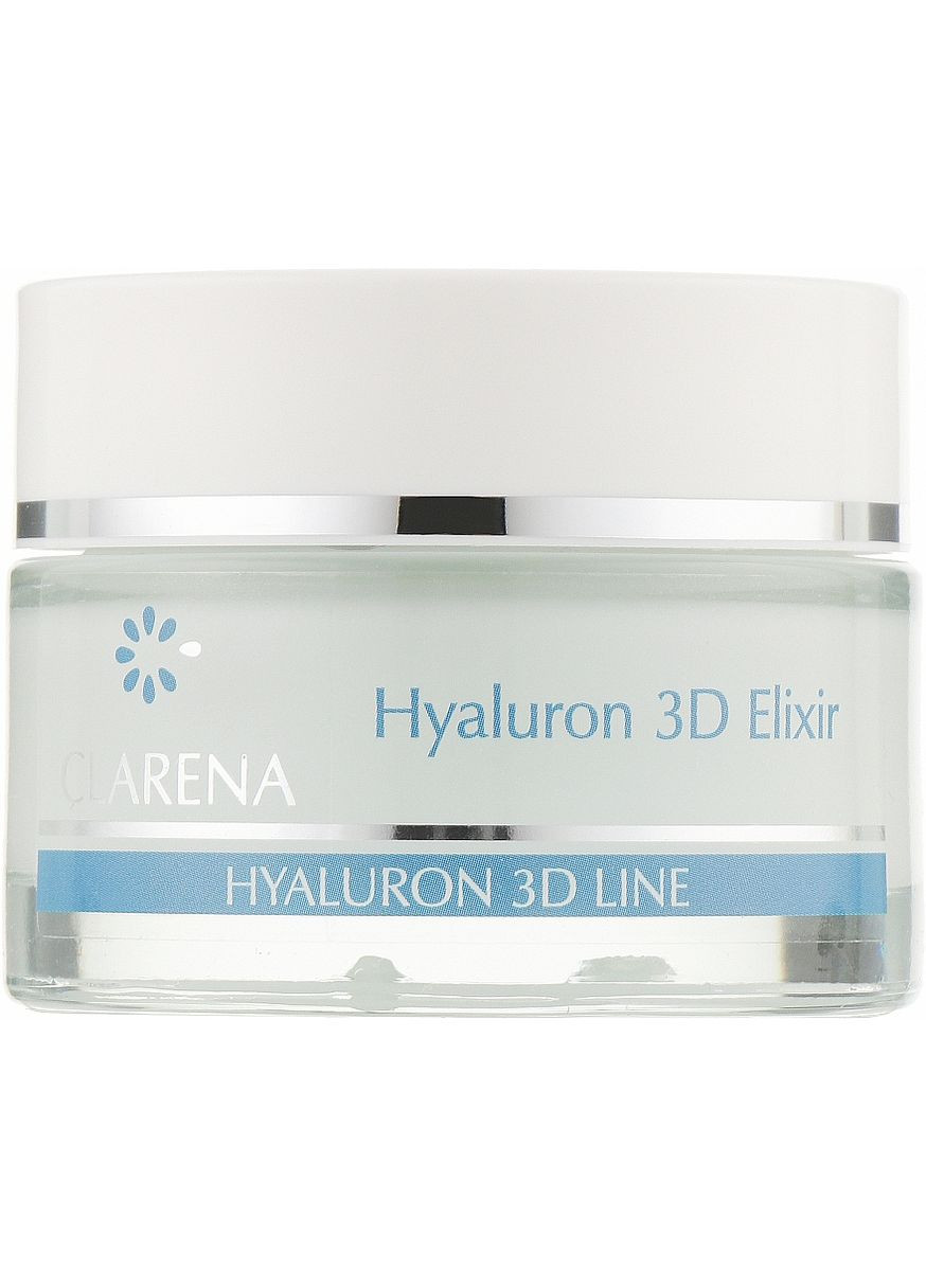 Ультраувлажняющий эликсир с тремя видами гиалуроновой кислоты Hyaluron 3D Elixir 50ml (123397-131680) Clarena (368624717)