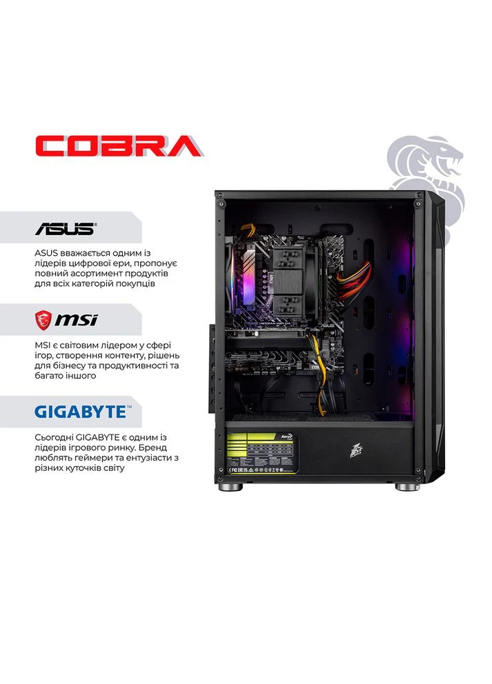 Комп'ютер Advanced (95F.32.S20.55.24998W) Cobra (386840055)