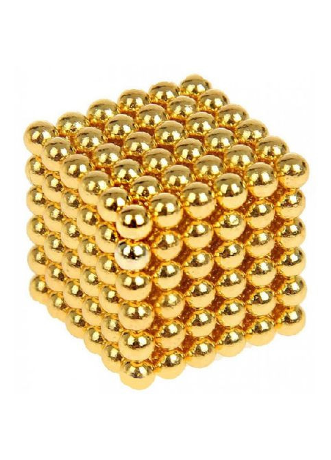 Неокуб 216 кульок 5мм у металевому боксі Золотий MDR Neocube (371793814)