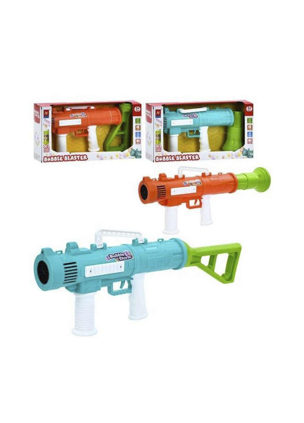 Автомат для мыльных пузырей цвет разноцветный ЦБ-00279117 No Brand (334257376)