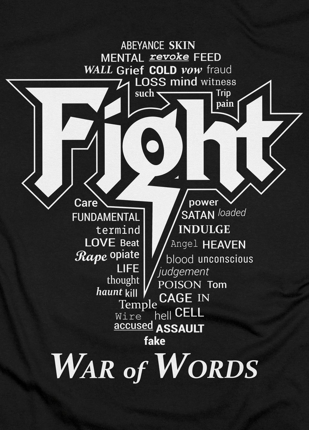 Черная футболка. Авторский принт. Дерись, не отступай. Метал группа Fight (Rob Halford). Фанарт от Art Forest (296265367)