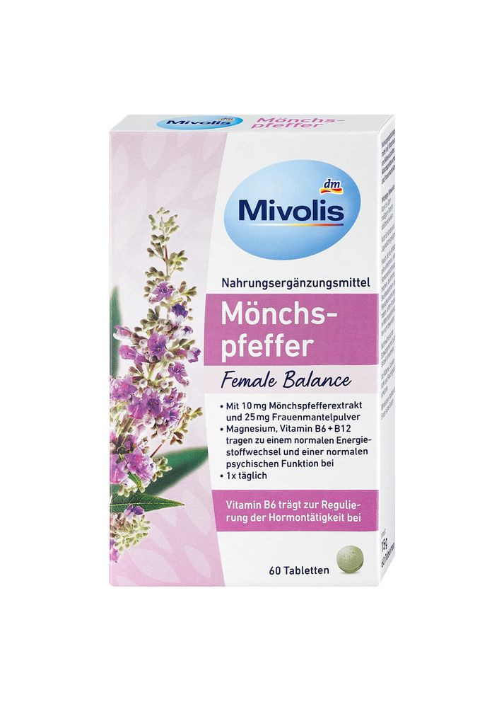 Monchspfeffer для поддержки в особый период месяца 60 таблеток от DM Mivolis (360655022)