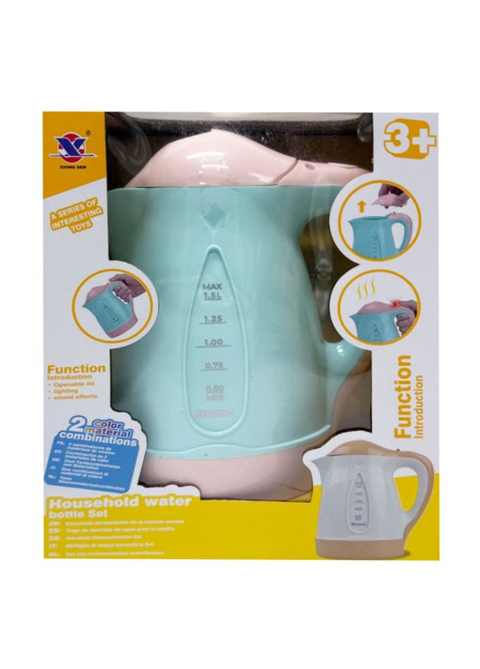 Детская бытовая техника "Чайник" XS-25013(Blue) световые и звуковые эффекты Bambi (364847983)