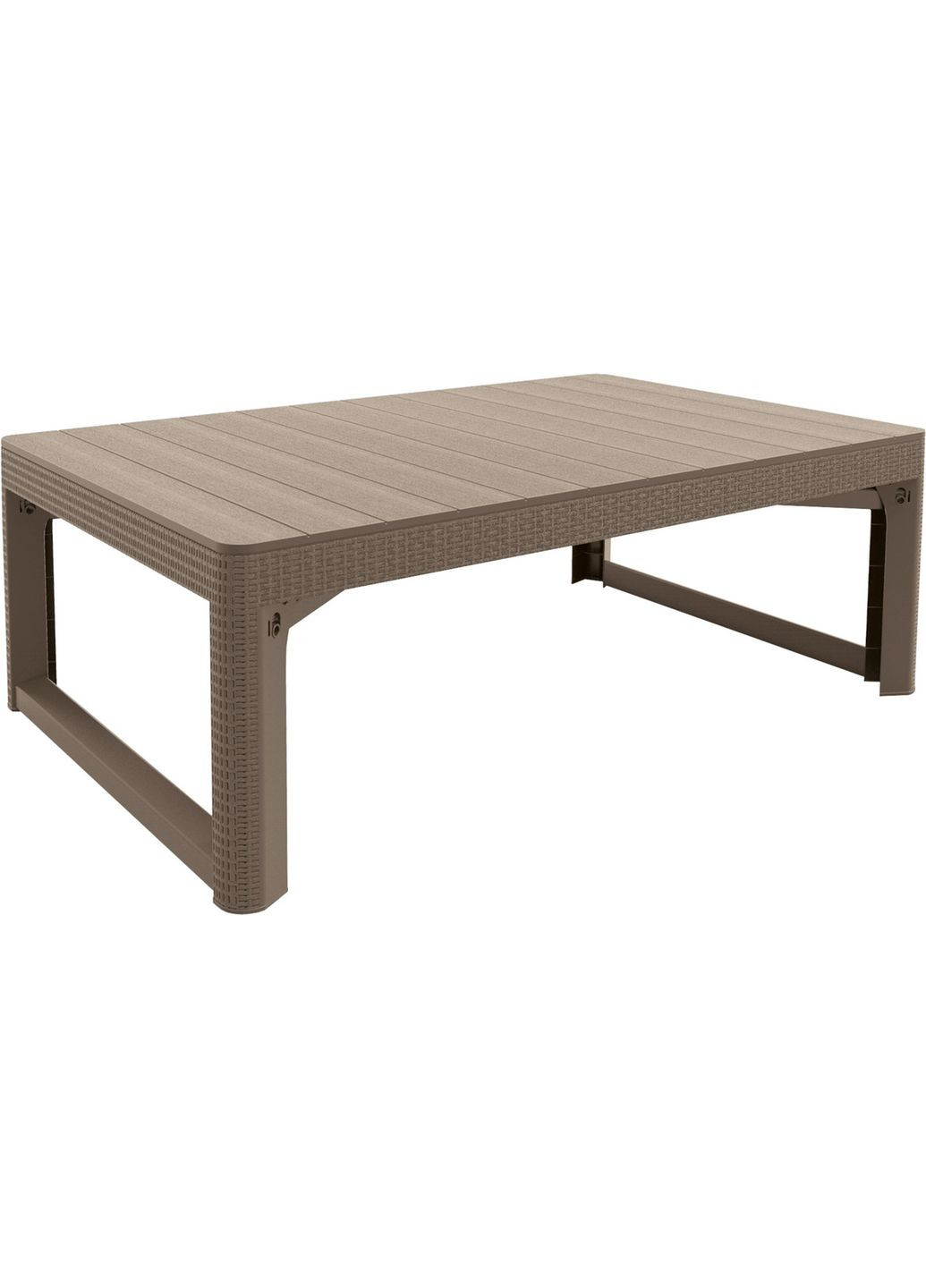 Стол для сада пластиковый Keter Lyon rattan table, Allibert (362582606)