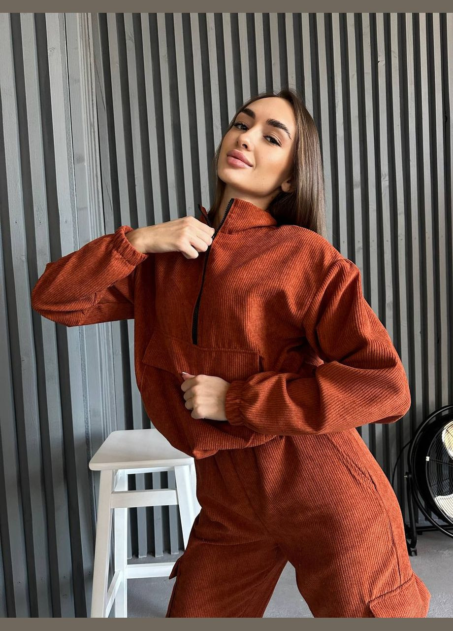 Костюм з вельвету з джогерами та кофтою Adelante (317243285)