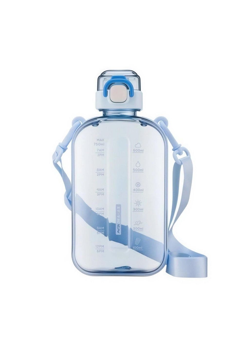 Пляшка SPORT для води із BPA-free пластику 750 мл. Блакитна No Brand (296101767)