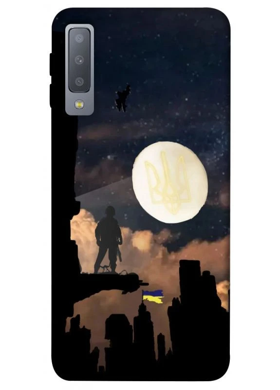 Чехол с принтом для Samsung A750 Galaxy A7 (2018) / для самсунг галакси А7 ЗСУ style 2 No Brand (338599245)
