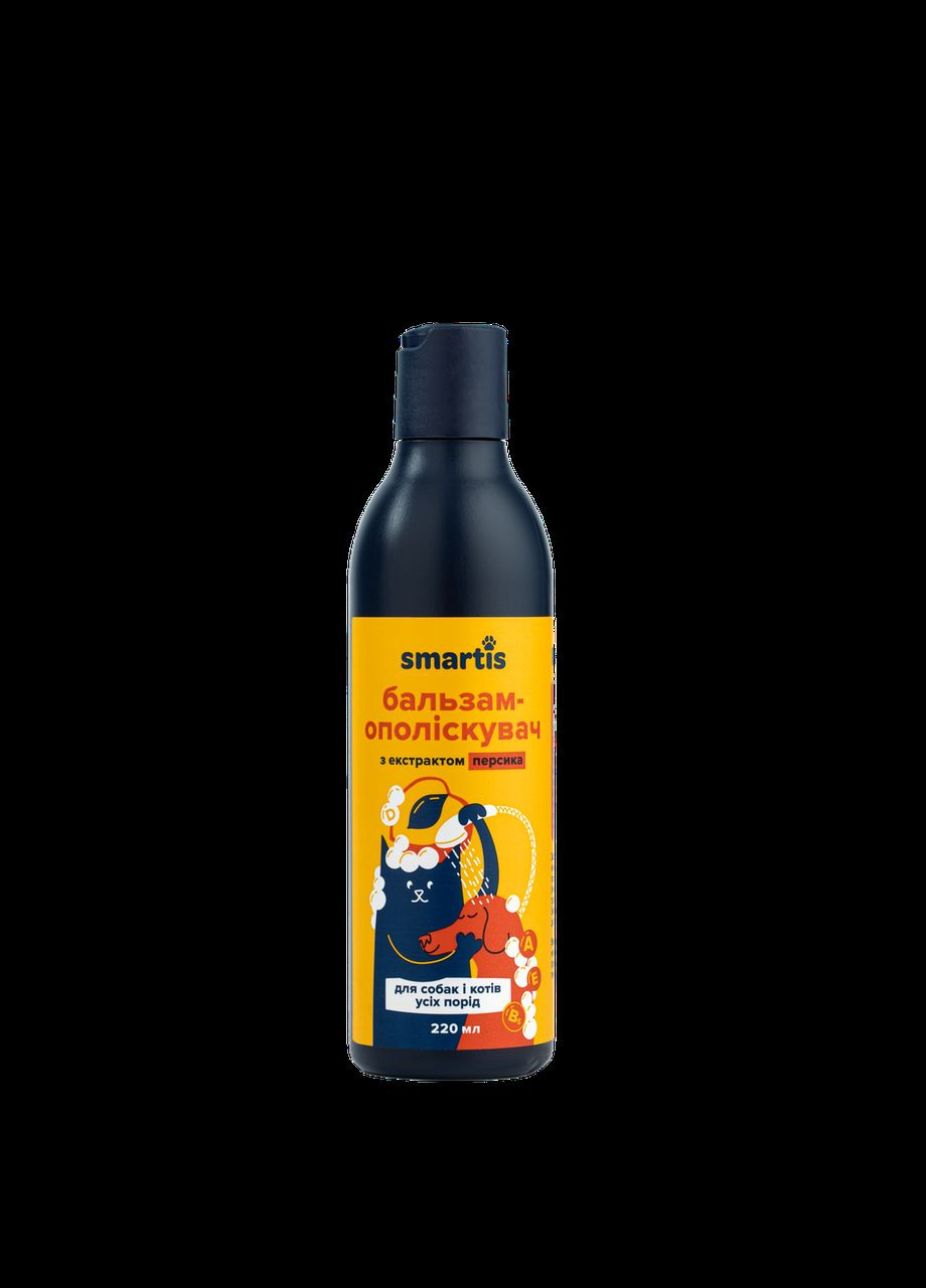 Бальзам ополаскиватель для собак с экстрактом персика 220 мл Smartis (351479627)