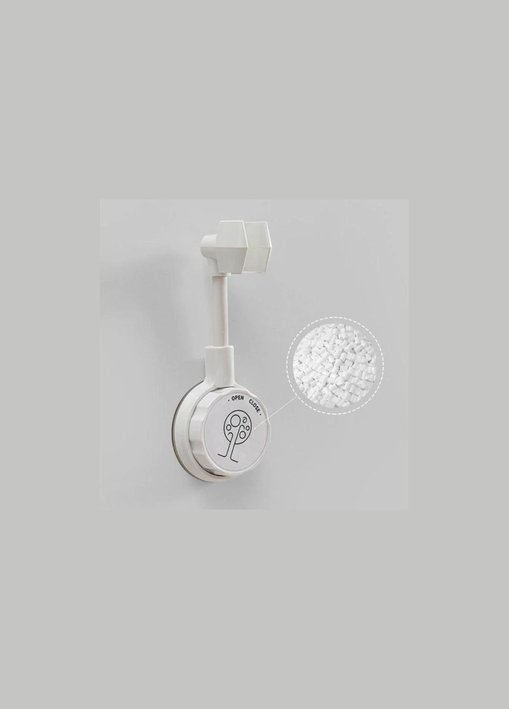 Регульований на 360 градусів тримач (фіксатор) для душу на присоску No Brand (318697913)