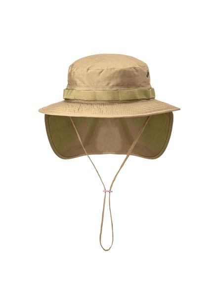 Панама тактичная С хвостом Защита шеи Хаки BOONIE Hat - Cotton Ripstop - Khaki (KA-BON-CR-13-B03-S) Helikon-Tex (292132230)