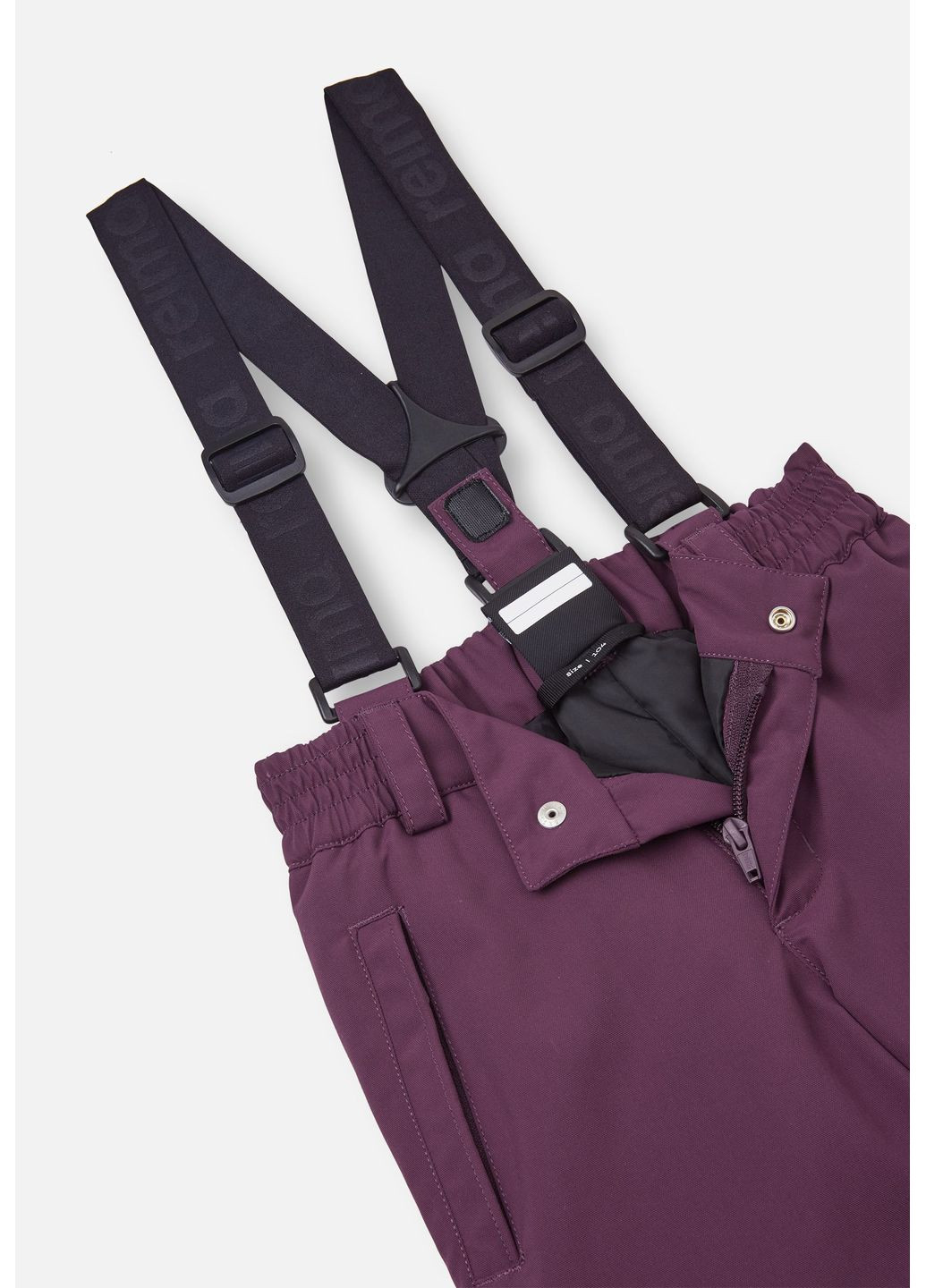 Темно-бордовые зимние брюки Reima