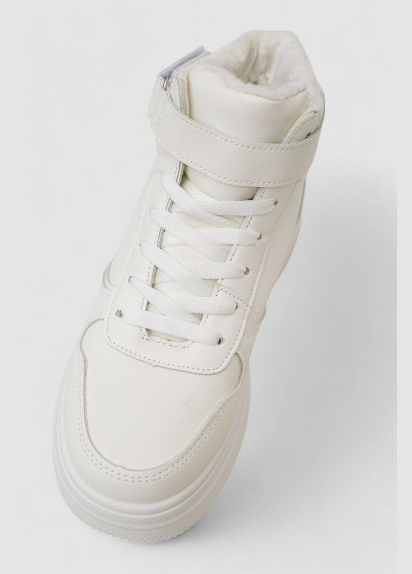 Кроссовки женские зимние на меху,, 248RAM04 Stilli белые всесезоны (313290723)