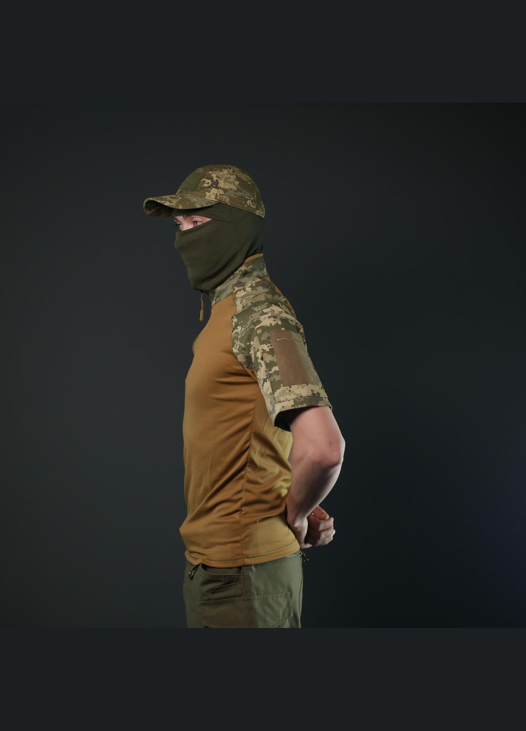 Тактична сорочка Убакс піксель з коротким рукавом No Brand (334708911)