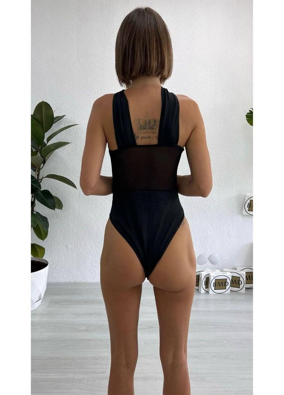 Жіноче боді Persephone мереживне з відкритою спиною і глибоким вирізом No Brand Боді (333712720)