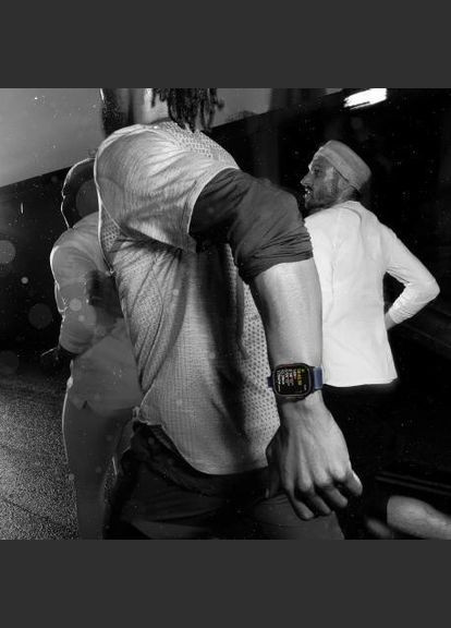 Смарт-часы GPS+Cellular 49mm Natural Titan. Case w. Blue Trail Loop S/M (MX4J3) Apple Watch Ultra 2 (318745269)