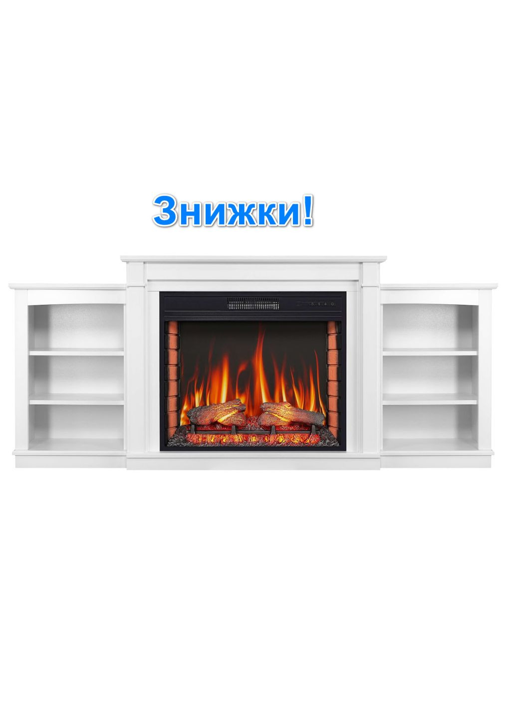 Каминокомплект VOGUE AF28S белый (со звуком) ArtiFlame (362456227)